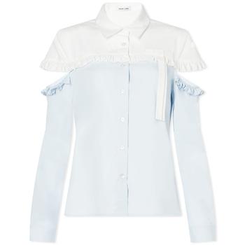 Sandy Liang, Sandy Liang | Sandy Liang Minerva Cut Out Blouse商品图片 满$200享9.5折, 满折