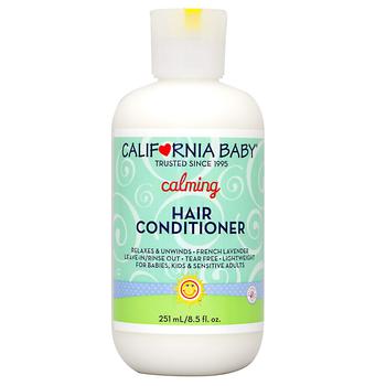 商品California Baby Calming Hair Conditioner | 100% Plant-Based Ingredients | Softens & Detangles | Lavender Scent | Conditioner For Dry Hair | Allergy-Friendly | Baby Conditioner & Kids Conditioner | 251 mL / 8.5 oz.图片
