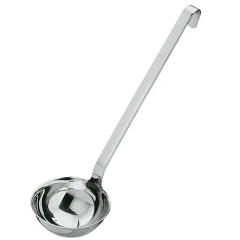 Rosle Stainless Steel Ladle With Hook Handle and Pouring Rim, 8-Ounce