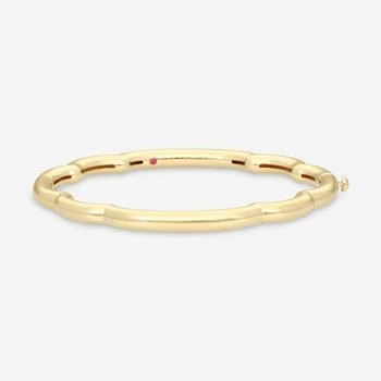 Roberto Coin | Roberto Coin Cialoma 18K Yellow Gold Cloud Bangle Bracelet 7773574AYBA00,商家Shopworn,价格¥14753