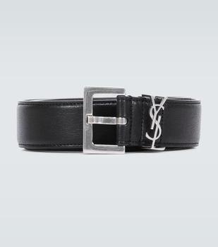 Yves Saint Laurent | Slim leather belt商品图片,