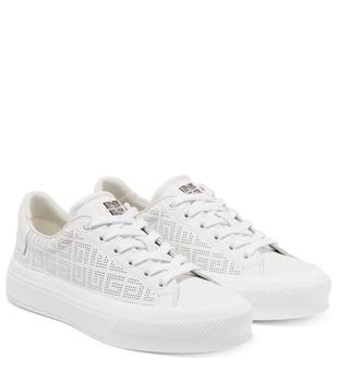 加拿大纪梵希鞋, Givenchy | City Court 4G leather sneakers商品图片 