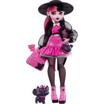 Monster High | Draculaura Fashion Doll with Pet Count Fabulous and Accessories,商家Macy's,价格¥165
