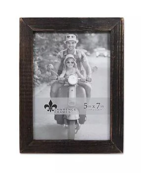 Lawrence Frames | Charlotte Weathered Black Wood Picture Frame - 5" x 7",商家Macy's,价格¥103