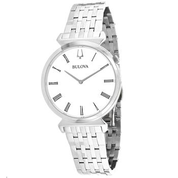 推荐Bulova Women's White dial Watch商品