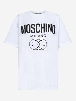 推荐Moschino DOUBLE SMILEY® T-shirt商品