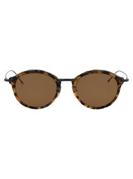 thom browne眼镜, Thom Browne | Thom Browne Eyewear Round Frame Sunglasses商品图片 7.6折