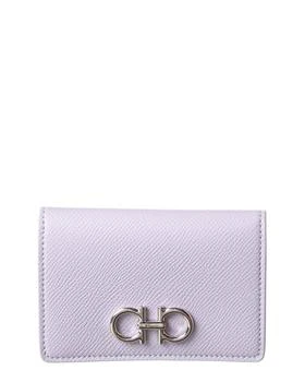 Salvatore Ferragamo | Ferragamo Gancini Leather Card Holder,商家Premium Outlets,价格¥2272