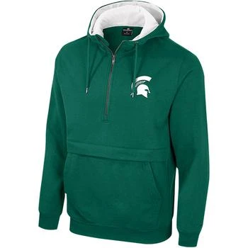 推荐Colosseum Michigan State 1/2 Zip Hoodie - Men's商品