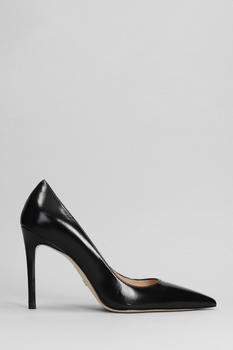 Stuart Weitzman | Stuart 100 Pump Pumps In Black Leather商品图片,