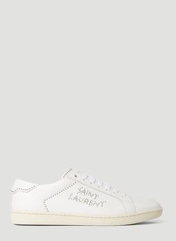 圣罗兰板鞋, Yves Saint Laurent | SL 08 Studded Sneakers in White商品图片 