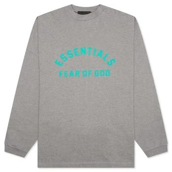 推荐Heavy Jersey L/S Tee - Dark Heather Oatmeal商品