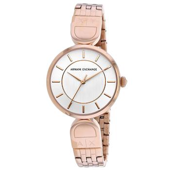 Armani Exchange | Armani Exchange Women's White dial Watch商品图片,8.1折