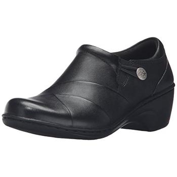 clarks女鞋价格, Clarks | Clarks Channing Ann Women's Leather Cushioned Slip On Loafers商品图片 4.7折起