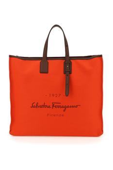 菲拉格慕包女包, Salvatore Ferragamo | Salvatore ferragamo 1927 signature tote bag商品图片 6.2折