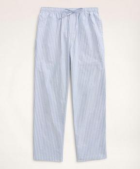 商品Brooks Brothers | Cotton Oxford Stripe Lounge Pants,商家Brooks Brothers,价格¥295图片
