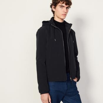 sandro leather jacket men, Sandro | Technical fabric jacket商品图片 