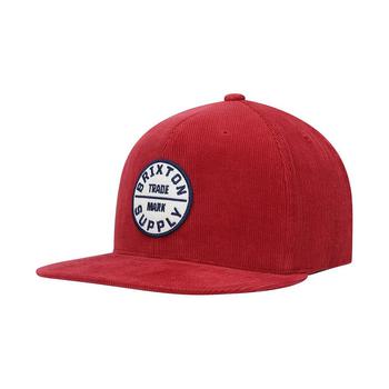 Brixton怎么样, Brixton | Men's Red Oath III Snapback Hat商品图片 