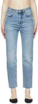 Totême | Blue Classic Cut Jeans 6.7折, 独家减免邮费