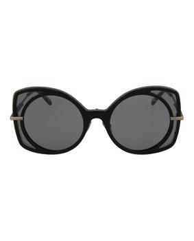 Bottega Veneta | Round-Frame Acetate Sunglasses商品图片,2.5折×额外9折, 独家减免邮费, 额外九折