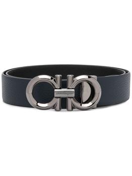 了解菲拉格慕腰带, Salvatore Ferragamo | Salvatore Ferragamo Men's Blue Leather Belt商品图片 