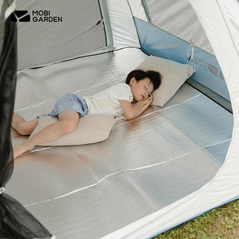 推荐防潮垫 户外防潮帐篷垫子便携加厚野餐垫双面铝膜爬行沙滩垫 铝膜垫商品