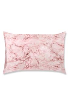 Nordstrom Rack, Slip | Pink Marble Pure Silk Pillowcase商品图片 5.1折