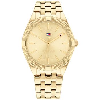 tommy hilfiger手表, Tommy Hilfiger | Women's Gold-tone Bracelet Watch 34mm商品图片 8折×额外8.5折, 额外八五折