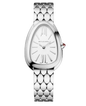 bulgari怎么选, BVLGARI | Bulgari Serpenti White Dial Steel Women's Watch 103141商品图片 8.1折