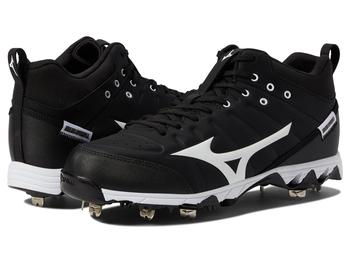 商品Mizuno | 9 Spike™® Ambition 2 Mid Metal Baseball Cleat,商家Zappos,价格¥608图片
