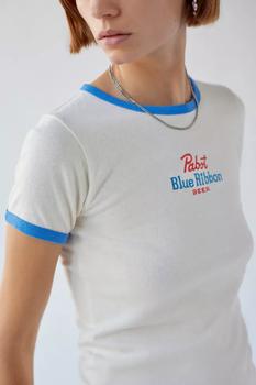 Urban Outfitters | Pabst Blue Ribbon Beer Ringer Tee商品图片,