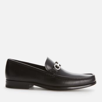 Salvatore Ferragamo Men's Chris Leather Loafers - Black product img
