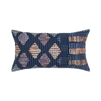 商品Rizzy Home | Geometric Polyester Filled Decorative Pillow, 14" x 26",商家Macy's,价格¥845图片