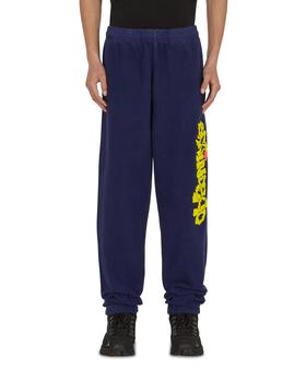 推荐Slime Reverse Fleece Sweatpants Blue商品