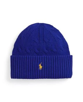 Ralph Lauren | Boys S-XL Cable-Knit Hat,商家Macy's,价格¥291