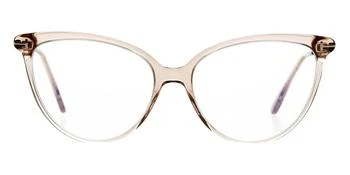 推荐Blue Light Block Cat Eye Ladies Eyeglasses FT5688-B 045 55商品