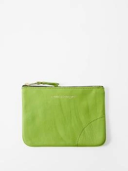 Comme des Garcons | Washed-leather coin purse,商家MATCHES,价格¥1197
