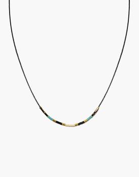 商品Madewell | Cast of Stones Beaded Intention Necklace in Turquoise Multicolor,商家Madewell,价格¥172图片