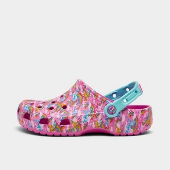 Crocs | Big Kids' Crocs x Lisa Frank Classic Clog Shoes 5折