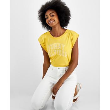 Tommy Hilfiger | Women's Sleeveless Logo Muscle T-Shirt商品图片,6折