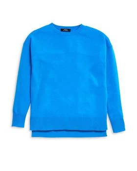 Girls' Cashmere High Low Crewneck Sweater, Big Kid - 100% Exclusive,价格$83