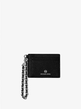 商品Michael Kors | Small Pebbled Leather Chain Card Case,商家Michael Kors,价格¥221图片