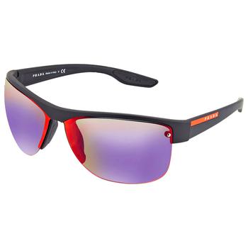 prada墨镜, Prada | Mirror Blue/Red Sport Mens Sunglasses PS 17US DG09Q1 68商品图片 3.9折