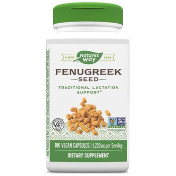 Nature's Way | Fenugreek Seed Capsules商品图片,满$80享8折, 满折