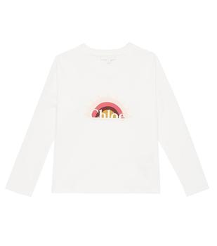 商品Chloé | Logo cotton T-shirt,商家MyTheresa,价格¥570图片