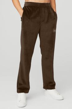 商品Alo | Velour Baller Pant - Espresso,商家Alo yoga,价格¥1055图片