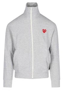 推荐Comme des Garçons Play Heart Print Zipped Jacket商品