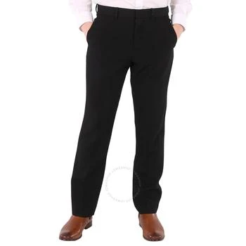 Burberry | Men's Black Tailored Straight Leg Virgin Wool Pants,商家Jomashop,价格¥1549