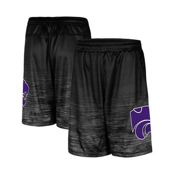 Colosseum | Men's Black Kansas State Wildcats Broski Shorts商品图片,