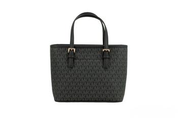 [二手商品] Michael Kors | Michael Kors Jet Set  Signature XS Carryall Top Zip Tote Bag Women's Purse商品图片,5.6折